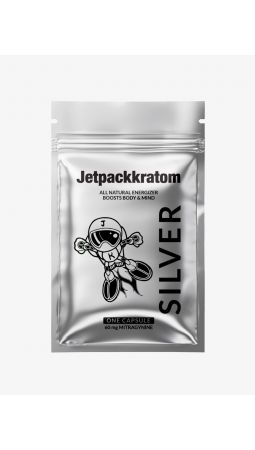Jetpackkratom: Silver Capsules 10pcs